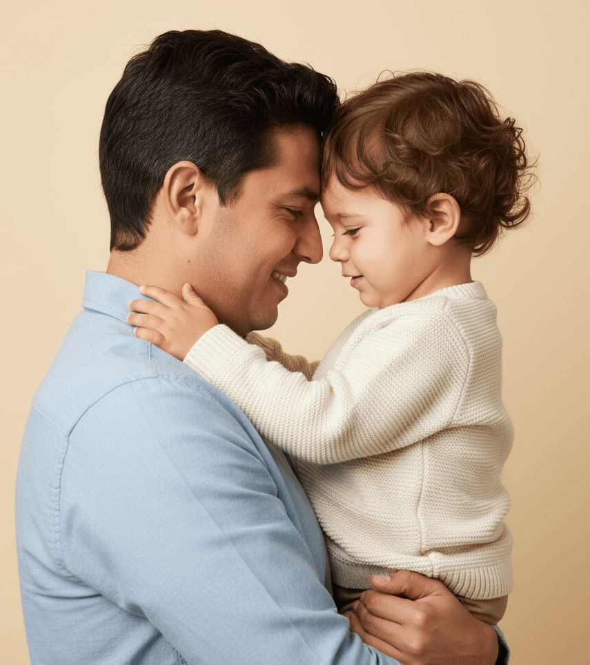 Collage of happy children