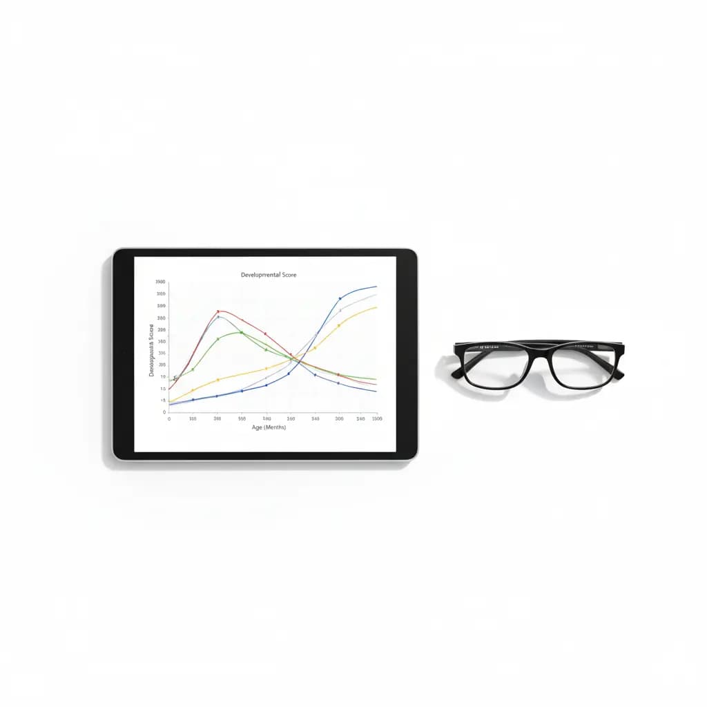 Happy child with books